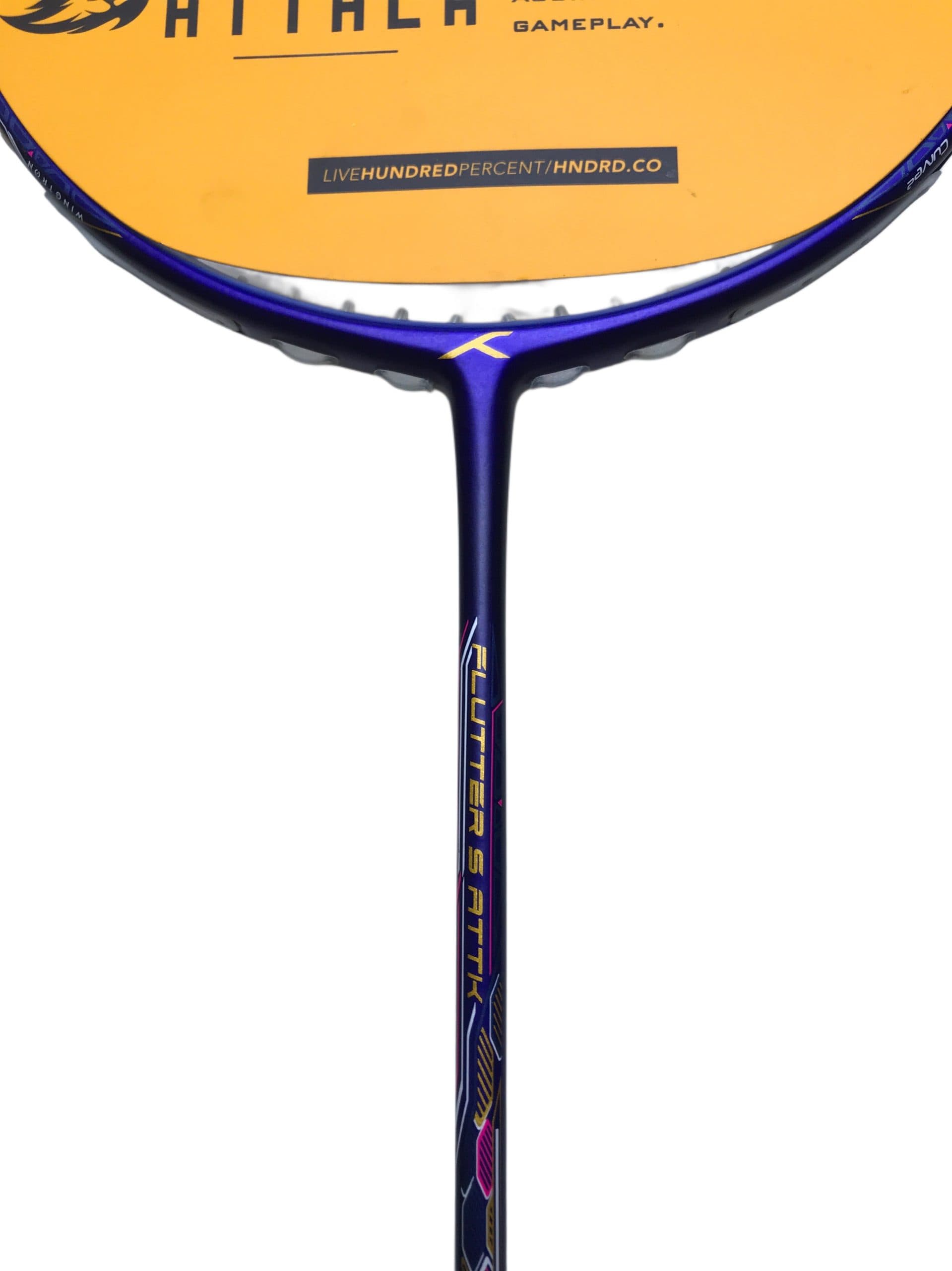Hundred Badminton Racket Flutter S Attk Navy/Blue