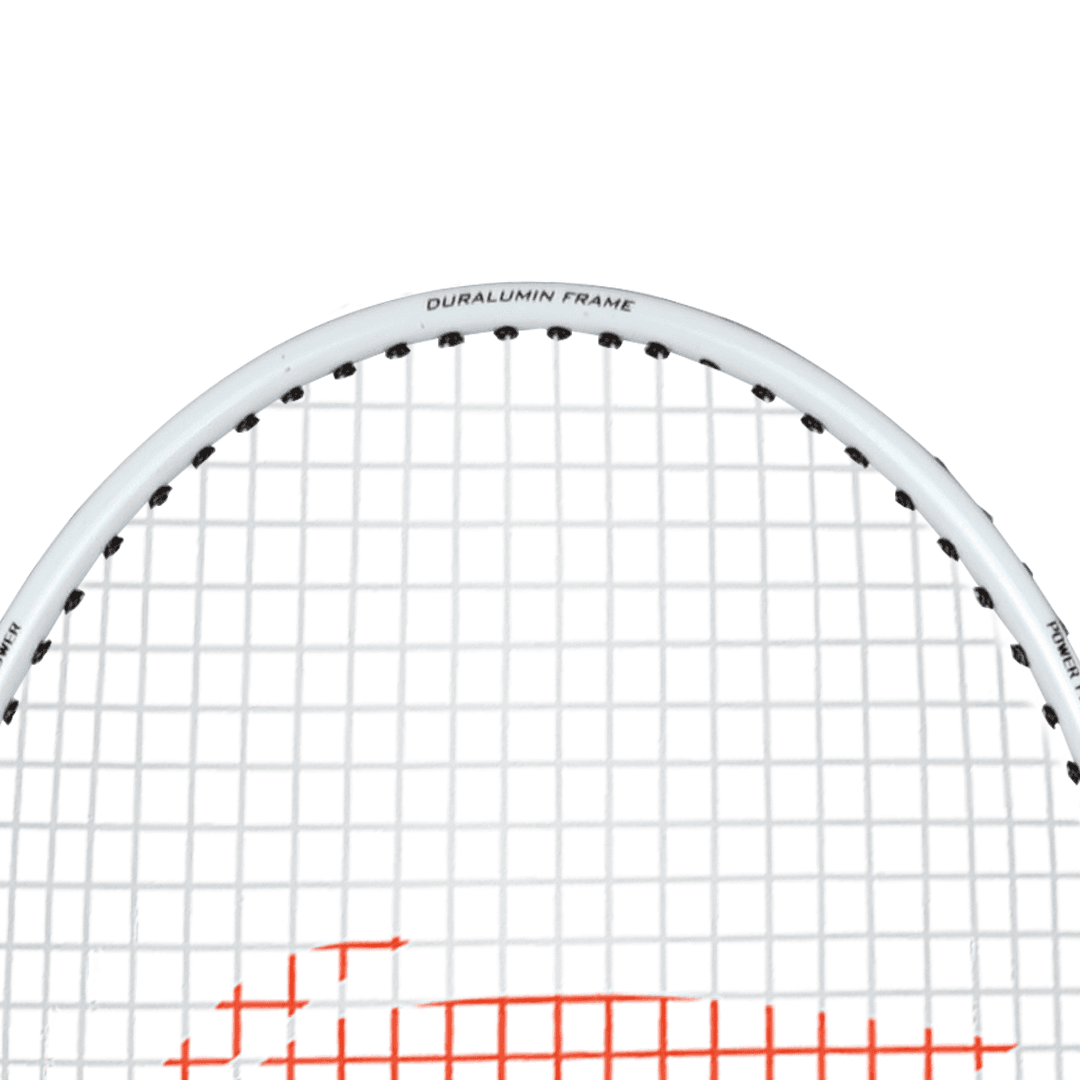 Li-Ning XP 90 IV Raket Badminton - White/Silver AYPP232-3 Bundle Head Cover