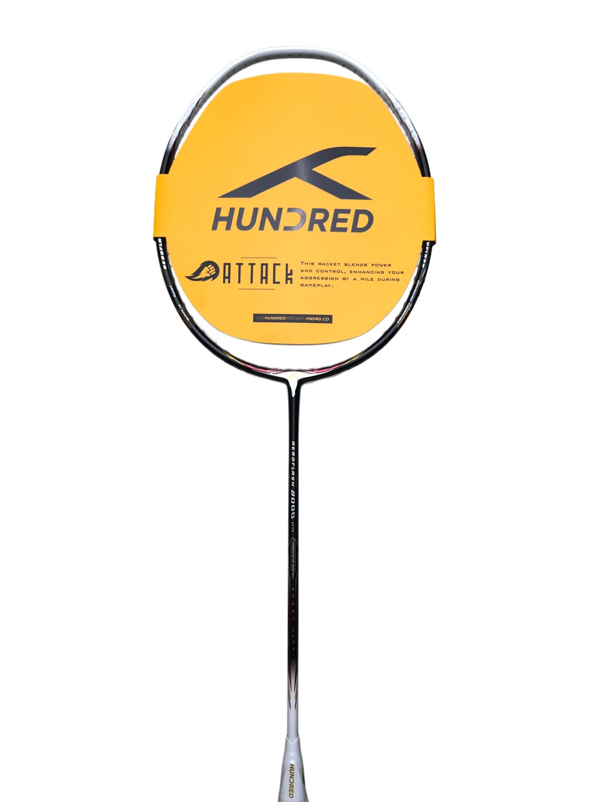 Hundred Badminton Racket Aeroflash 8000 Attk