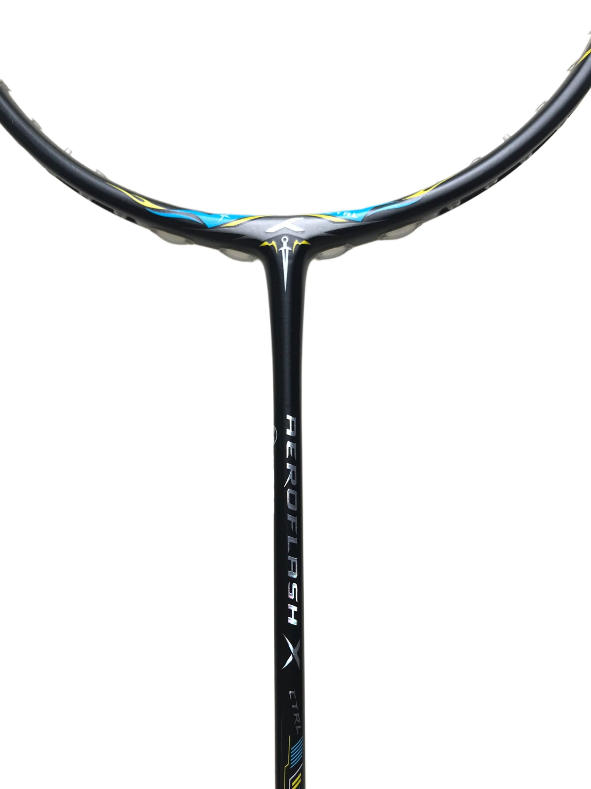 Hundred Badminton Racket Aeroflash X Control Black/Blue/Silver