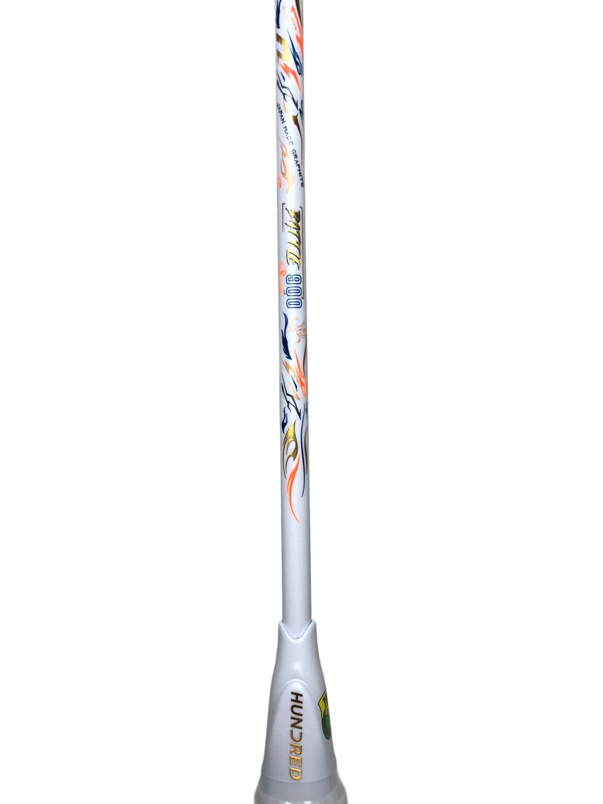 Hundred Badminton Racket Battle 900 White