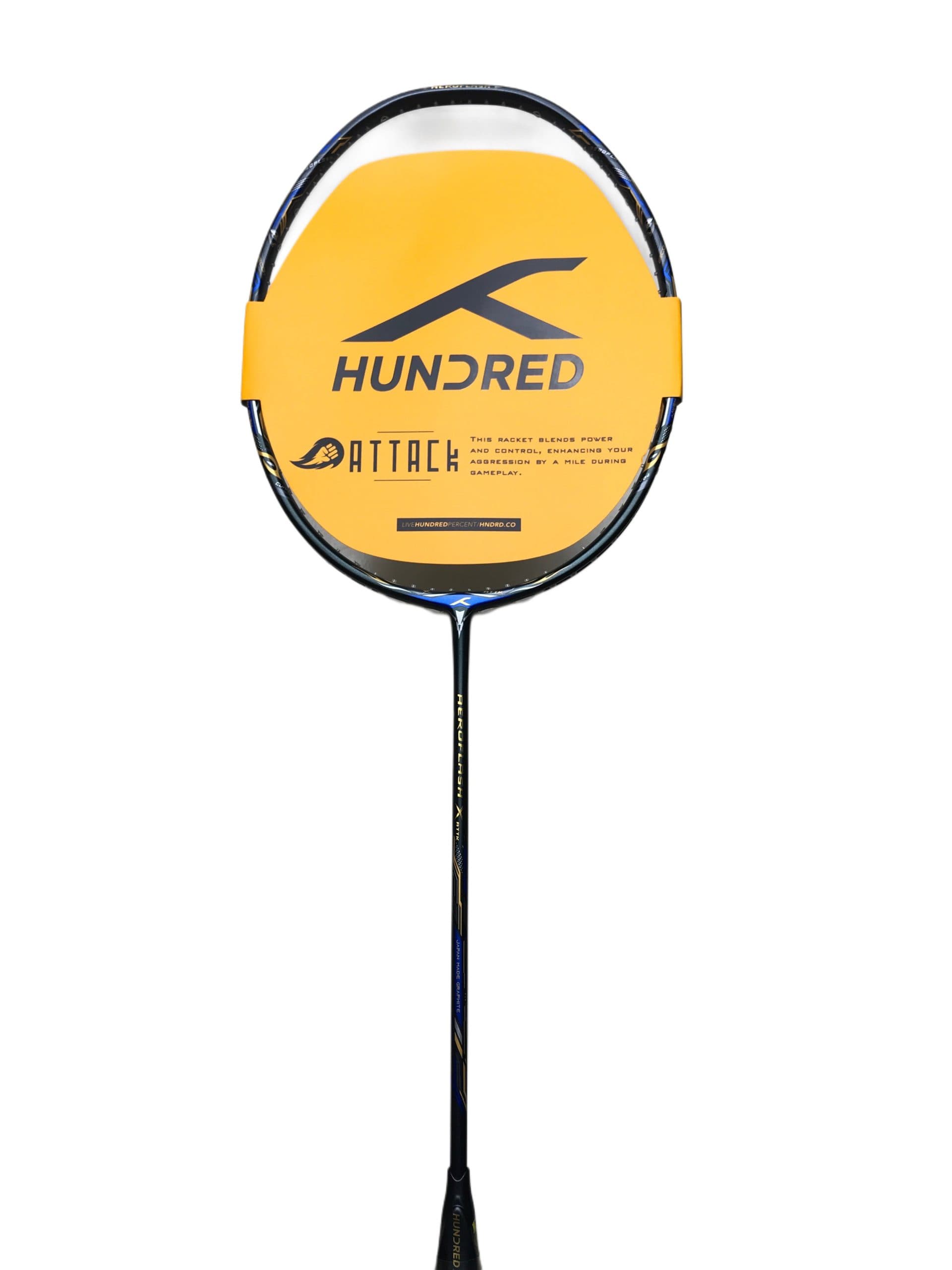 Hundred Badminton Racket Aeroflash X Attack