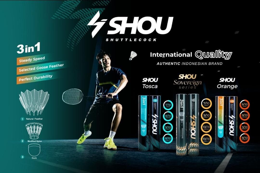 Shuttlecock Shou 3in1 - Tosca