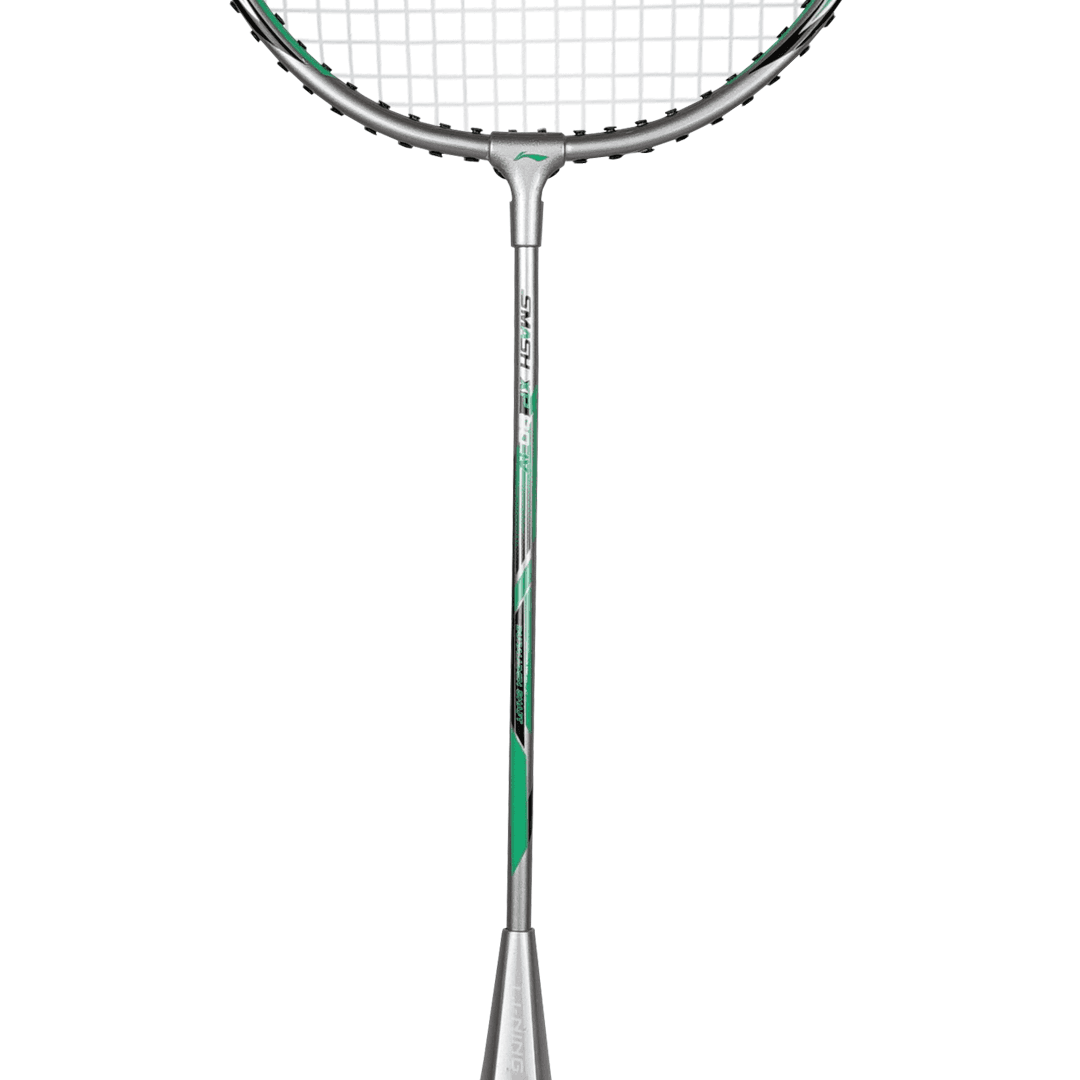 Li-Ning XP 80 IV Raket Badminton - Grey/Green AYPP234-3 Bundle Head Cover