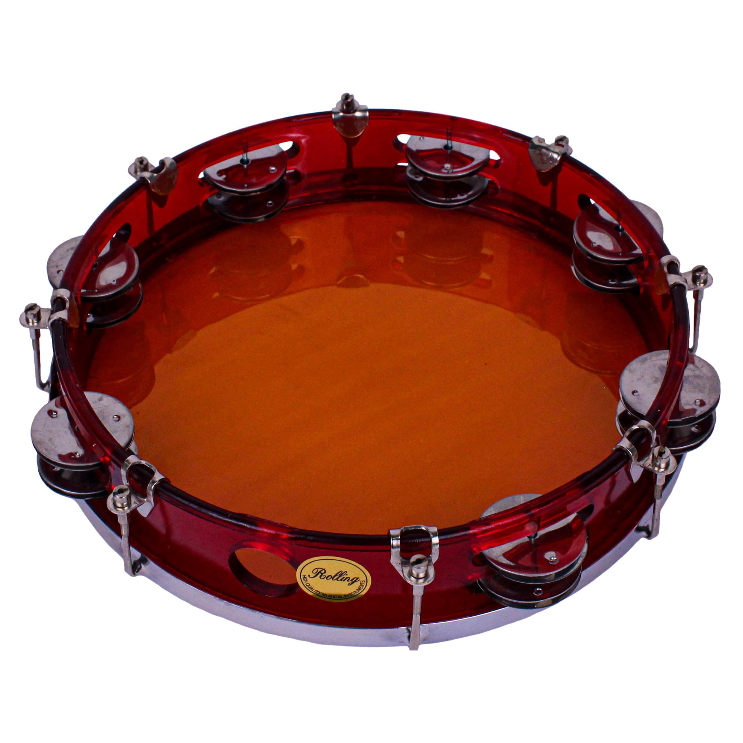 Super Sound Tambourine Transparan Double