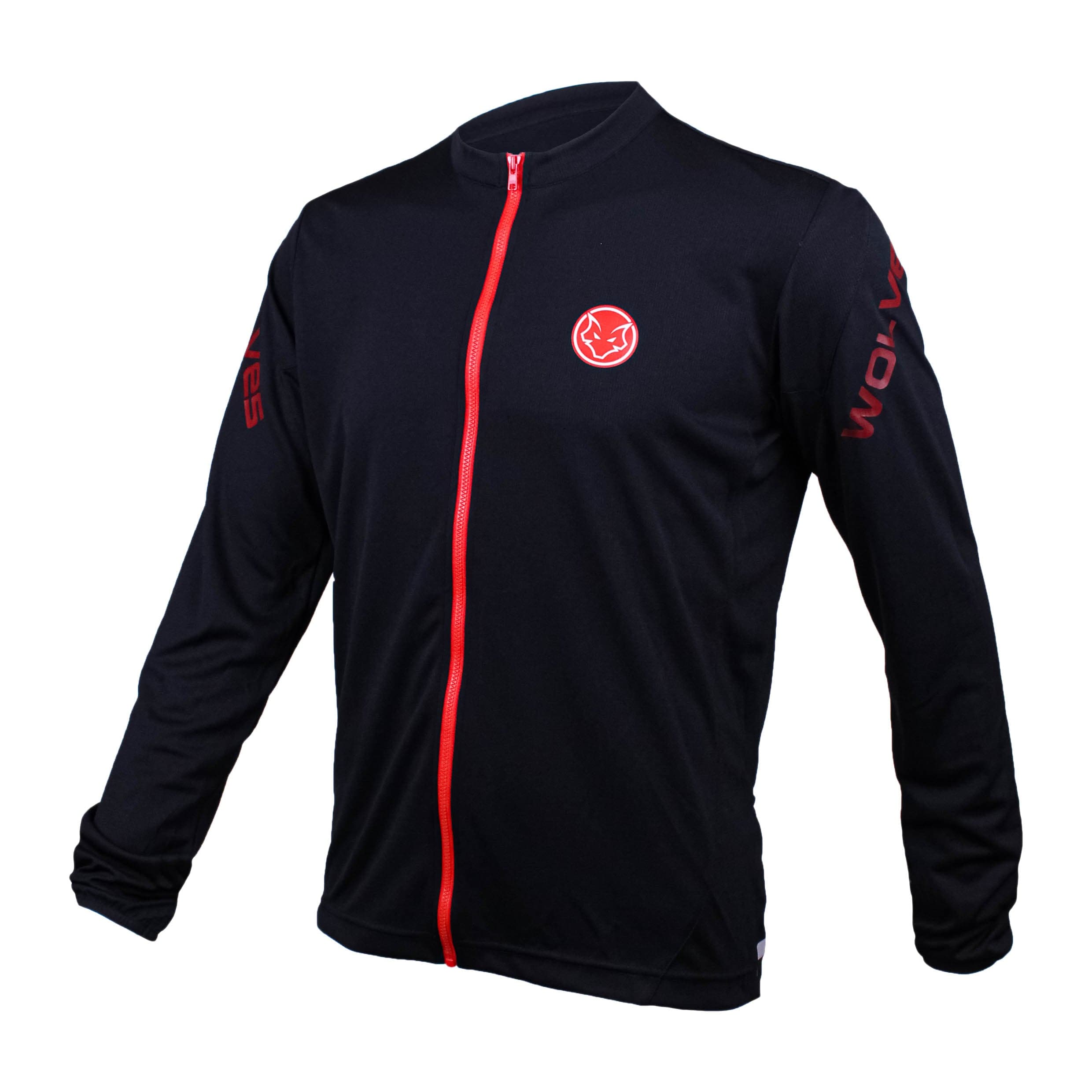 Dick Wolves Baju Sepeda Tangan Panjang Techno