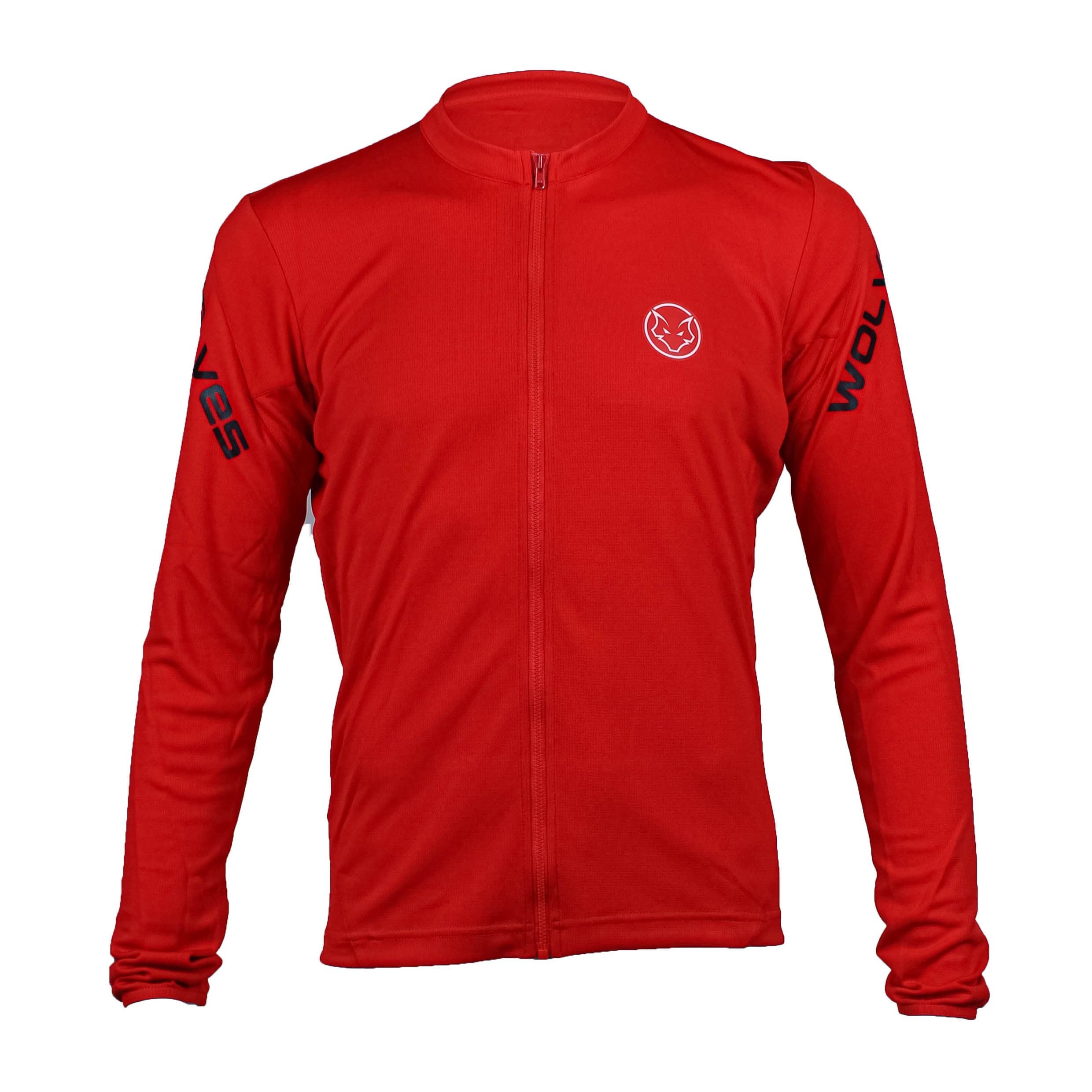 Dick Wolves Baju Sepeda Tangan Panjang Techno