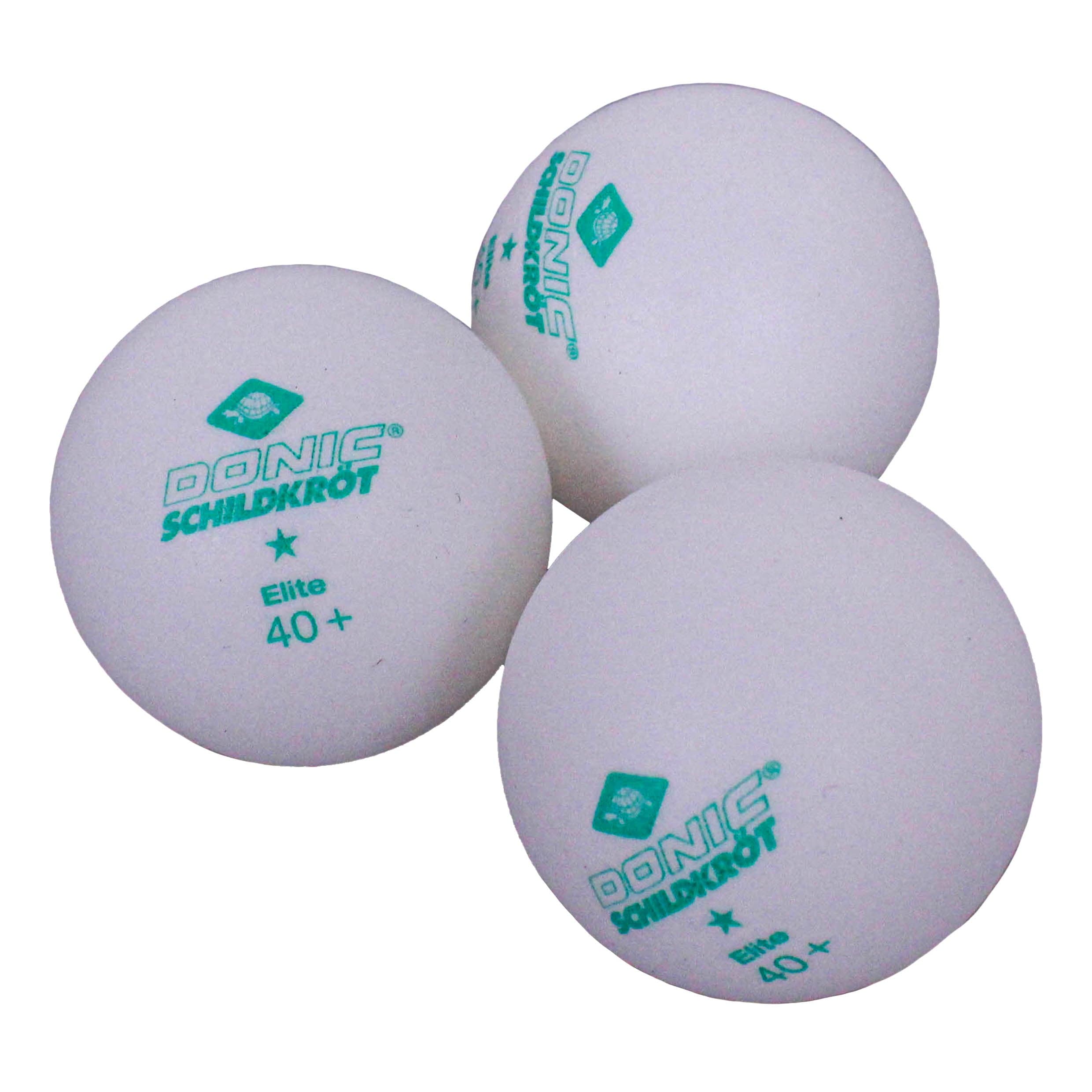 Donic Schildkrot Bola Pingpong Elite 1 Star