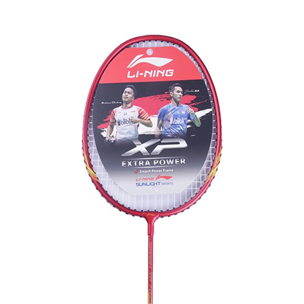 Li-Ning Raket Badminton XP 707 Pro Grey/Green AYPQ208-5 Bundle Head Cover